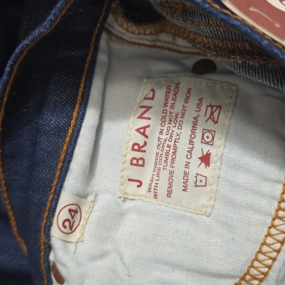 J brand the cigarette leg slim fit mid rise jeans sz 24 nwt - Picture 7 of 9